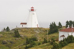 Swallowtail Lighthouse and the old Keeper's House