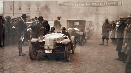 car rally tabor tatra 1930