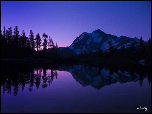 county lake sunrise washington mt baker purple picture shuksan whatcom sking5000