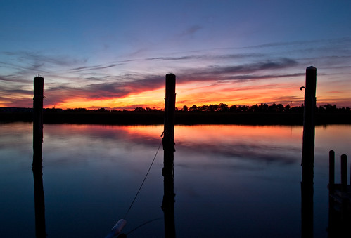 sunset bay newjersey twilight dusk nj jerseyshore backbay oceandr avalonnj coolerbyamile avalonsportfishing moransdockside cornnellharbor