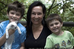 neeta & her grandsons 