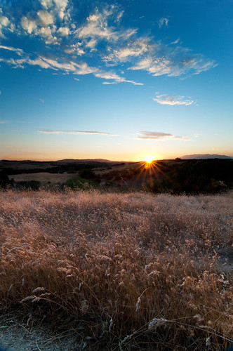 sunset field landscape nikon lightroom yucaipa d90 calimesa