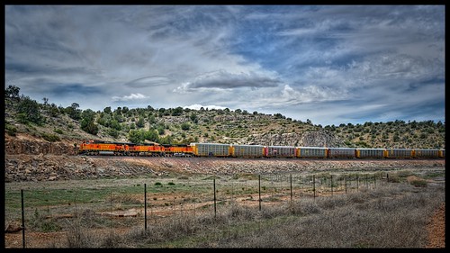 railroad arizona train nelson vehicle bnsf 5013 4619 4635 gedash944cw seligmansubdivision chasingsteelcom yampaicanyon