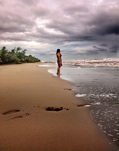 costa beach coast costarica playa paisaje cielo hdr bejuco
