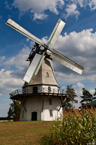 heritage mill windmill clouds germany mühle corn wolken mais historical molen windmolen erfgoed neuenkirchen bracom historsch sprengelermühle bramvanbroekhoven