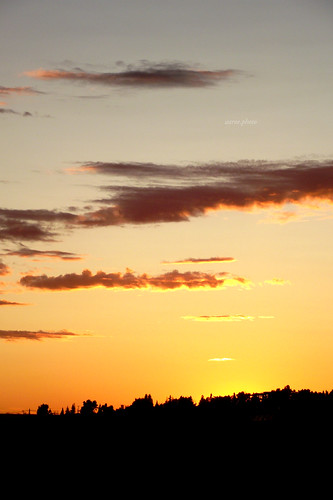 sunset sky orange silhouette clouds creek fuji bc britishcolumbia horizon fujifilm dawson aaroe daaroe