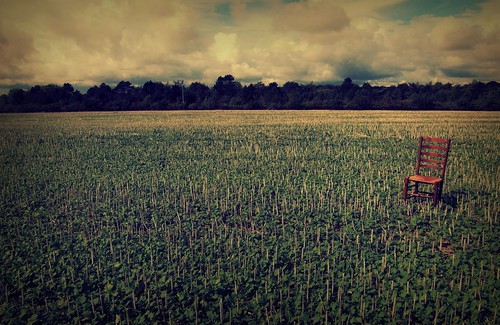 field clouds chair day crossprocess lonely bigdeal ashmansworth thechallengefactory