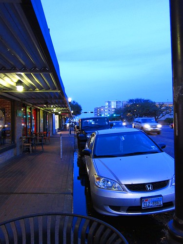 street blue car corner canon bluehour collegestation thebluehour