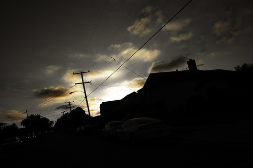 california silhouette clouds sunrise lawndale neighboorhood lawndalecalifornia