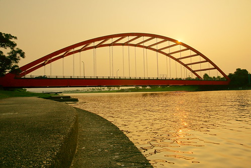 sunset taiwan yilan 日落 冬山河 dongshanriver 利澤簡橋 sonya850 sony2470za