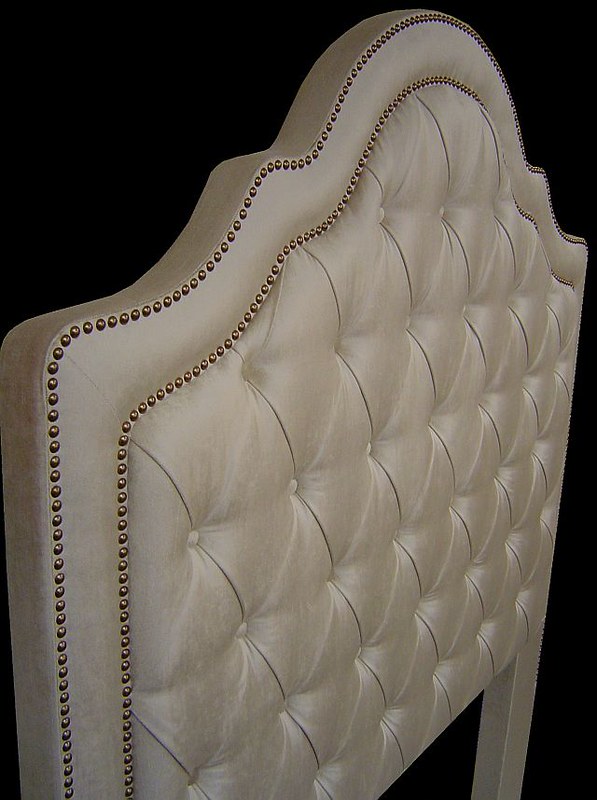 Fabric Upholstered Headboard - Photo ID# DSC07367f