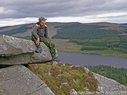 scotland rocks boulders views loch fleet dumfriesandgalloway gallowayforest lochgrannoch cairnsmorsoffleet craigronald
