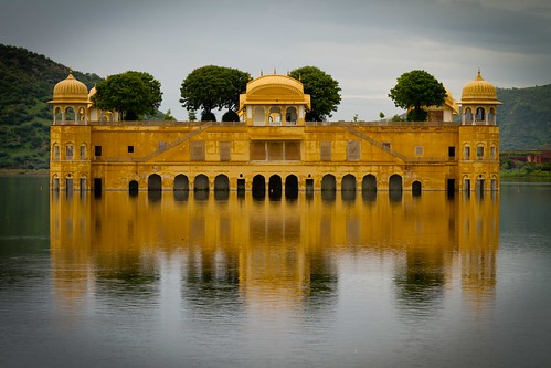 sunset india reflection evening mahal palace jaipur jal jaipurindia artistoftheyearlevel3 artistoftheyearlevel4