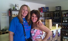 Here's @laurirottmayer and Nikki touristing at the liquor store. #moosandbooze