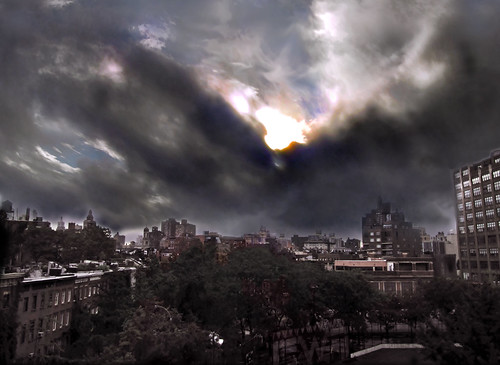 newyorkcity storm sunrise blinkagain juneatkinstudio