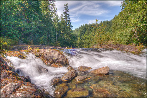 nature forest river landscape waterfall hdr campbellriver
