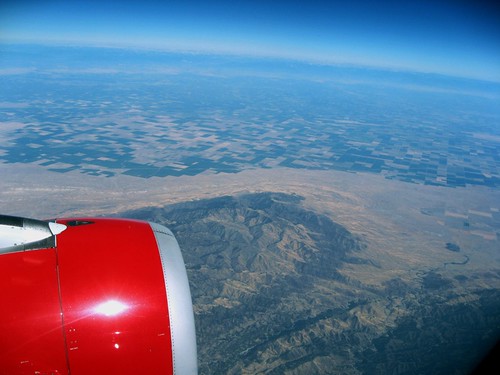 california vacation disneyland aerialview coalinga 2011 virginamerica