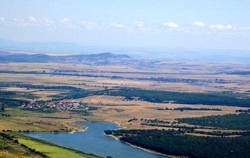villages dams polyanovo bulgaria markomale landscapes mountains fields