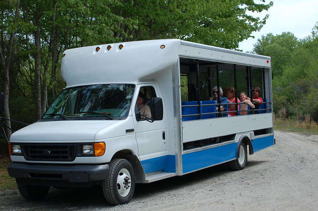 Tram tours are a great way to get acquainted with the unique environment at False Cape State Park, Virginia