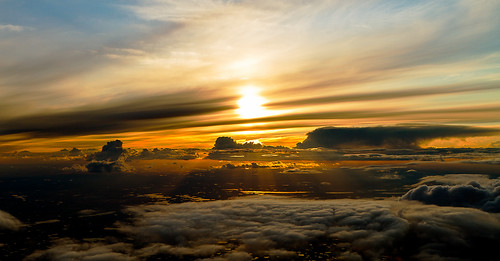 sunset sky orange sun clouds gold aviation aerial rays project365 ef24105mmf4lisusm 230365 3652011 tequilatabascoprairiefire
