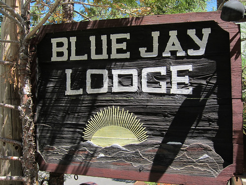 sign lodge signage mountlaguna bluejaylodge