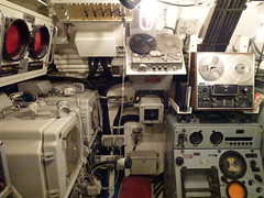 Surveillance devices on the 'Tonijn' submarine