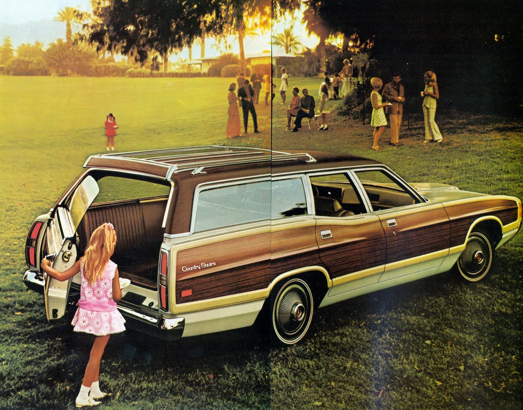 1971 Ford country squire station wagon sale #8