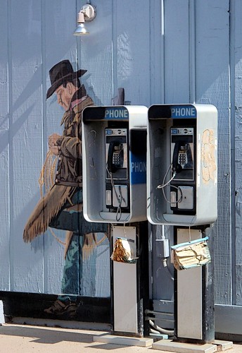 payphone cowboymural maybellcolorado