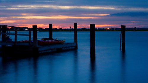 sunset vacation water bay pier stoneharbornj