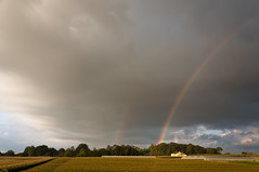 Double Rainbow - Photo of Saint-Laurent-de-Gosse