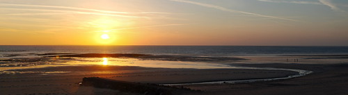 sunset soleil zonsondergang coucher jersey normandie normandy plage manche normandië pirou