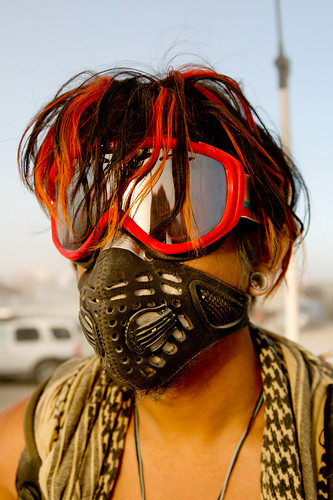 canon mask nevada goggles playa burningman blackrockcity brc metropolis 2010