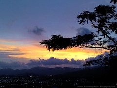 Sunset at Kao Rang, Phuket,