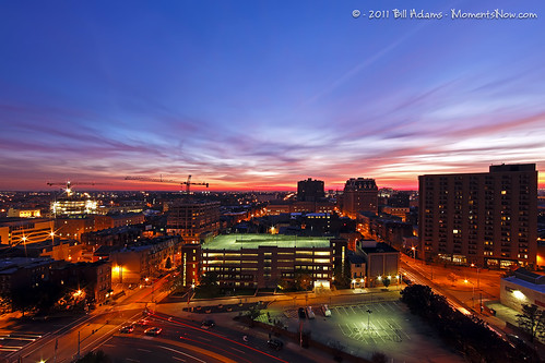 city sunrise cityscape baltimore mountvernon canonef14mmf28iiusm