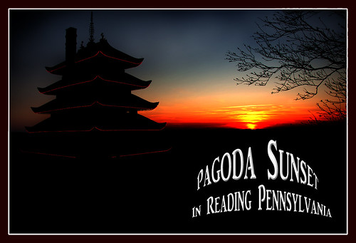 sunset photoshop religious reading pagoda nikon pennsylvania pa pse d90 dcsaint nikond90 berkscountypa pse10 photoshopelements10