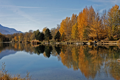 automne eau couleurs reflets valais mfcc lacdelabrèche
