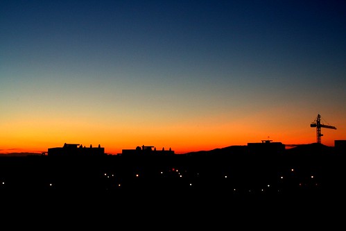 blue sunset panorama orange sun holiday hot beautiful sunrise canon lights evening spain october cranes vista hotels dor mallorca villas cala 1000d