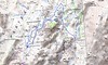 Carte de la partie Sud du plateau du Cuscionu avec la boucle Bucchinera - Chiralbella réalisée le 19/08/2011