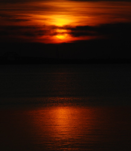 sunset bayofgreenbay