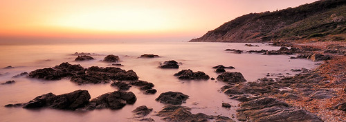 sunset sea lighthouse seascape france beach water netherlands sunrise landscape nikon rocks long eindhoven shutter steef veldhoen steefveldhoen