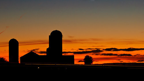 sunset london silhouette barn farm acrossfromrmc