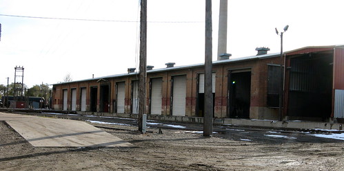 railroad brick abandoned buildings montana industrial milwaukee shops milwaukeeroad milescity abandonedrailroads milescitymontana