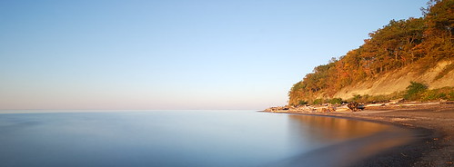 blue sunset sky panorama lake newyork nature water creek mouth landscape fossil buffalo long exposure mood slow space hunting upstate calm niagara negative shutter western erie 18 region mile vastness eighteen vast expanse expansive noclouds