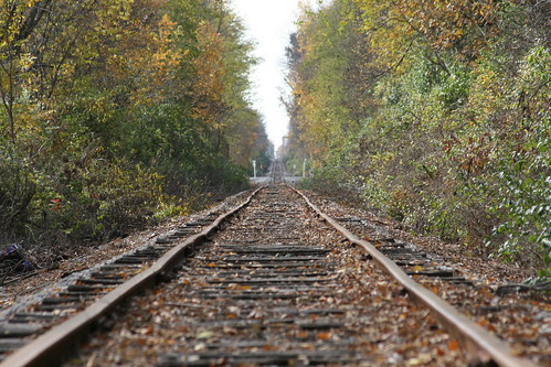 railroad track view low tracks rail ground transportation rails fishersindiana