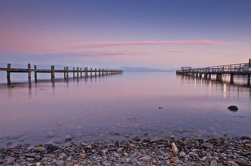 california ca sunset two usa lake water pier us tahoe laketahoe wharf serene pinks glassy flickrchallengewinner