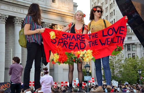 Share the Love, Spread the Wealth - Occupy Wall Street