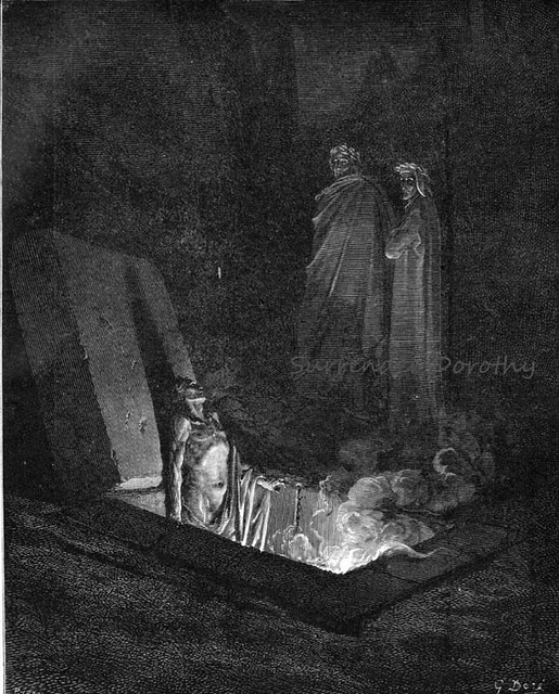 Inferno, Canto 10 Farinata degli Uberti addresses Dante | Flickr ...