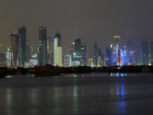 Skyline de Doha (Qatar)