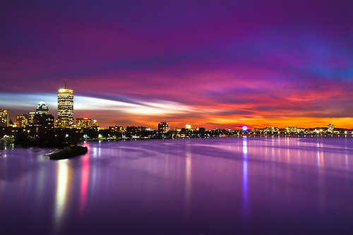 longexposure bridge cambridge sunset boston skyline night canon river ma photography long exposure mark charlesriver charles ii 5d bostonma longfellow longfellowbridge bostonskyline canon35mmf14l canon5dmarkii