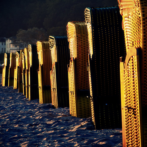 morning beach strand sunrise sonnenaufgang ostsee strandkorb binz beachchair rügen